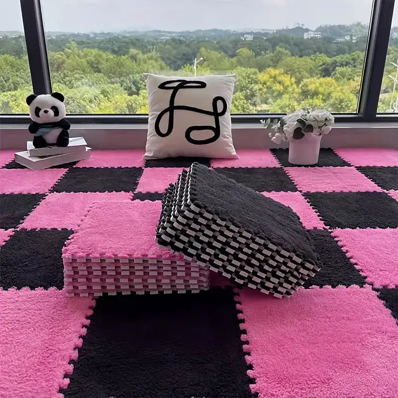 Tapis puzzle en mousse doux antidérapant – Sol sécurisé et décoratif pour chambre bébé
