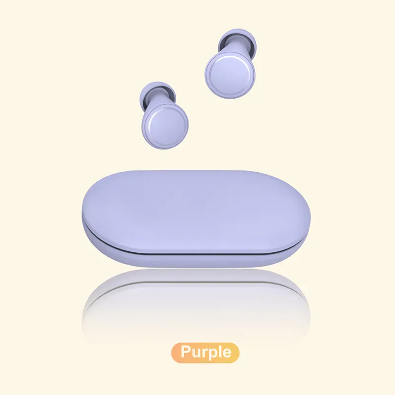 Écouteurs Sans Fil Bluetooth avec Boîtier de Charge – Design Compact & Élégant