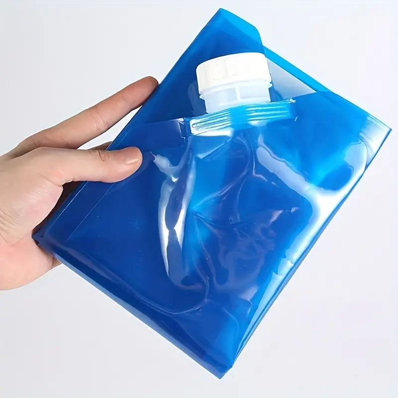 Bidon pliable 5L/10L pour Camping et Randonnée – Gourde portable étanche et légère pour eau potable