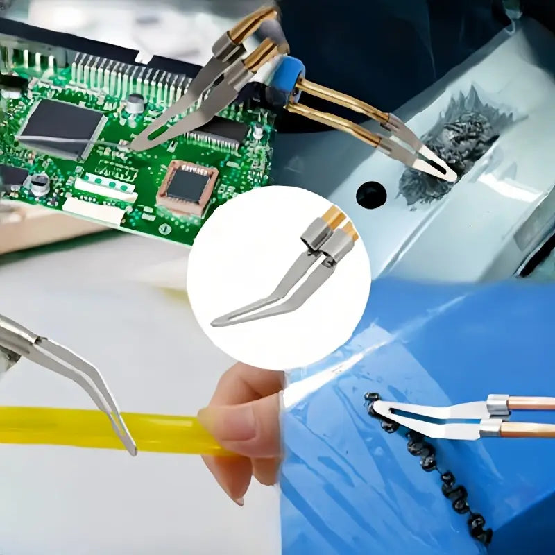 Pince chauffante électrique pour réparation plastique – Outil de soudure à chaud haute température