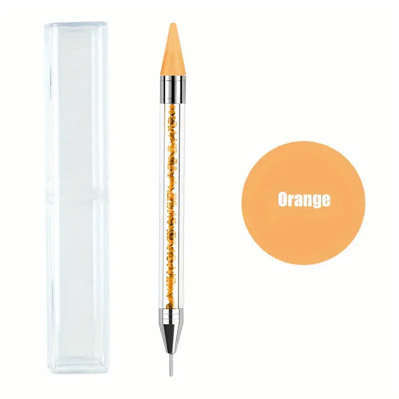 Stylo Pick-Up Strass pour Nail Art – Outil Précis pour Décoration Ongles avec Strass et Perles
