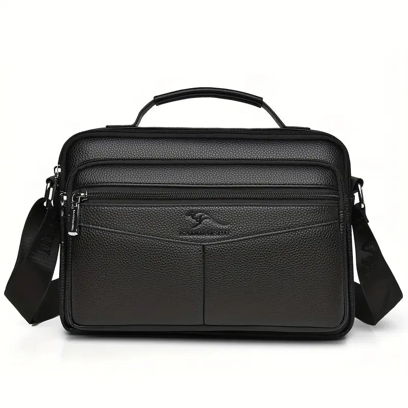Sac bandoulière homme en cuir – Élégant et pratique pour le bureau et les voyages