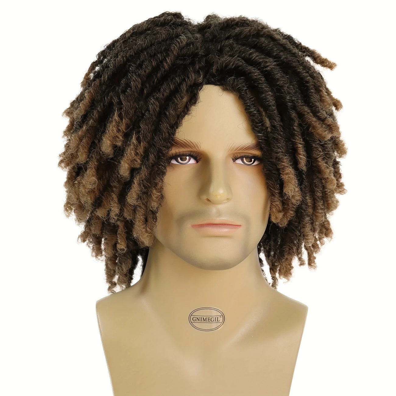 Perruque Homme Rasta Afro Twist – Dreadlocks Synthétiques 35.56 cm
