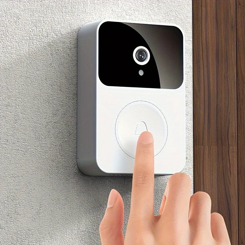 Sonnette Vidéo Connectée Sans Fil – Design Moderne, Caméra HD, Installation Facile