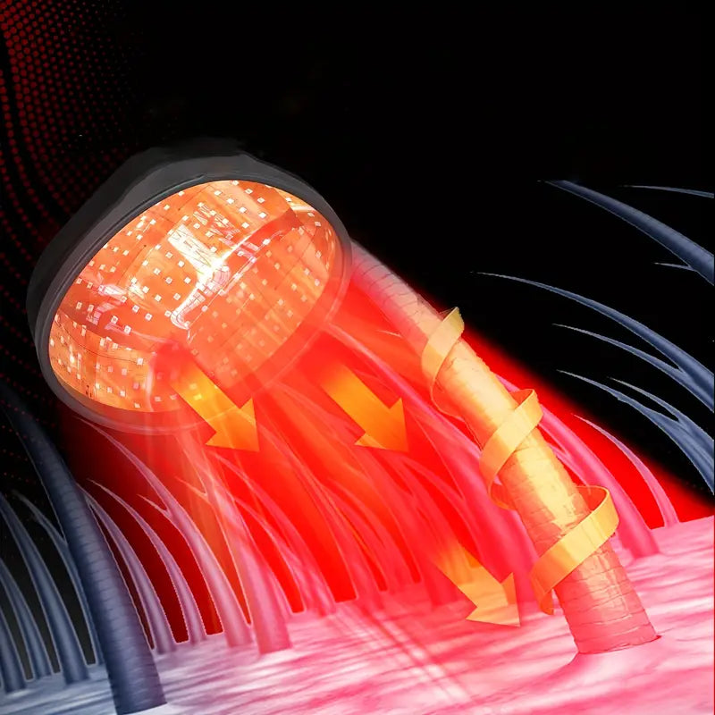 Casque LED Thérapie Capillaire – Lumière Rouge Anti-Chute pour Stimulation de la Pousse, Soins Cheveux & Cuir Chevelu