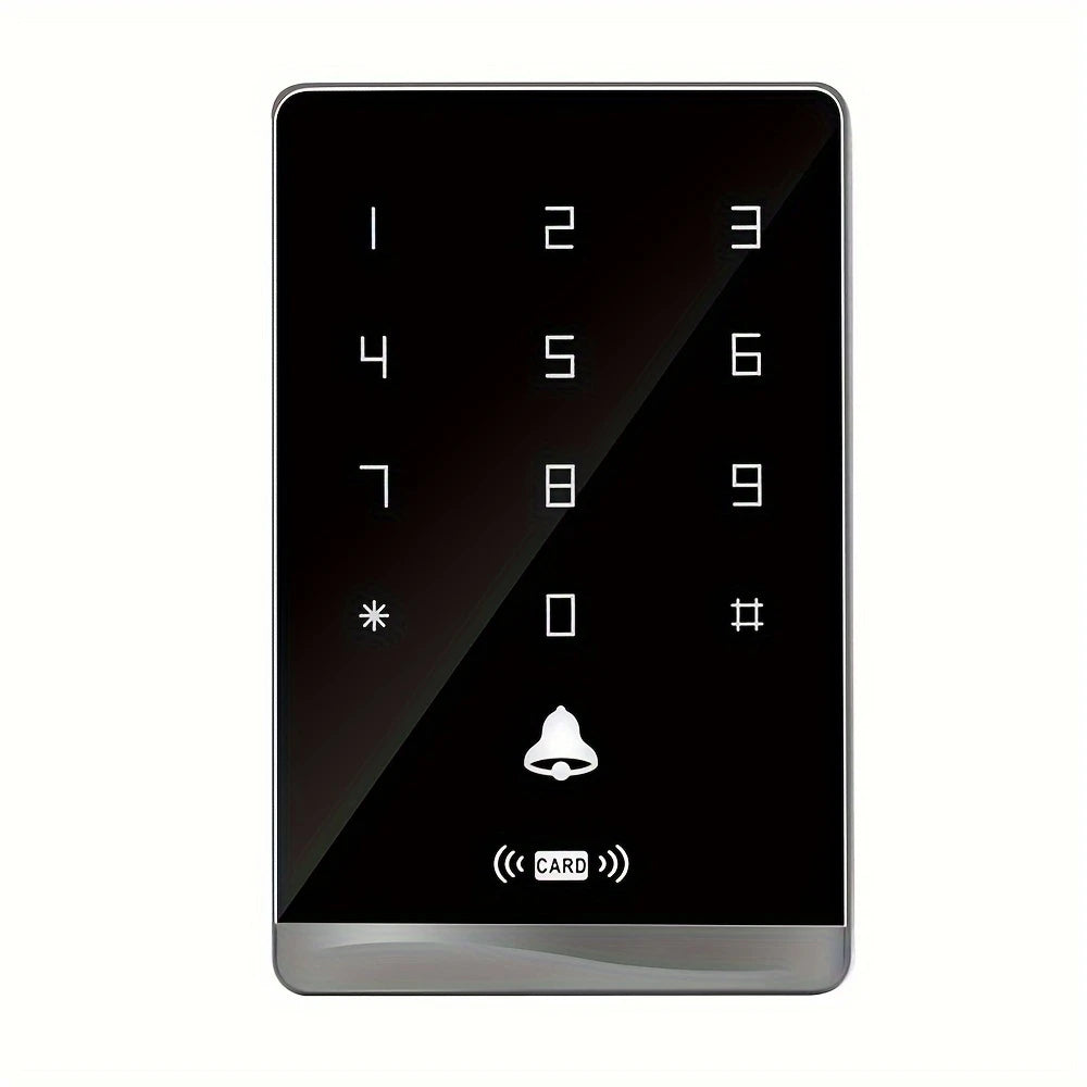 Clavier Numérique Intelligent avec Badge RFID – Serrure Électronique à Code et Carte, Design Tactile Rétroéclairé