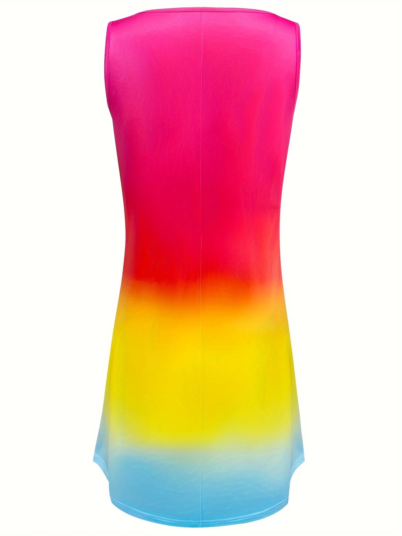 Robe de plage dégradée – Coupe fluide et estivale, parfaite pour l’été