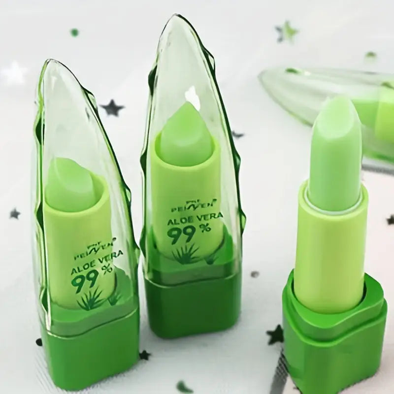 Baume à Lèvres Hydratant à l’Aloe Vera 99% – Soin Naturel Réparateur pour Lèvres Sèches