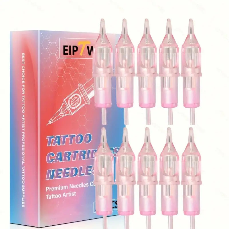 Kit Complet Machine à Tatouer EIPTWH – Stylo Rotatif Pro avec 20 Encres, 20 Aiguilles, Alimentation, Pédale & Accessoires | Tattoo Pen Débutants & Artistes Confirmés