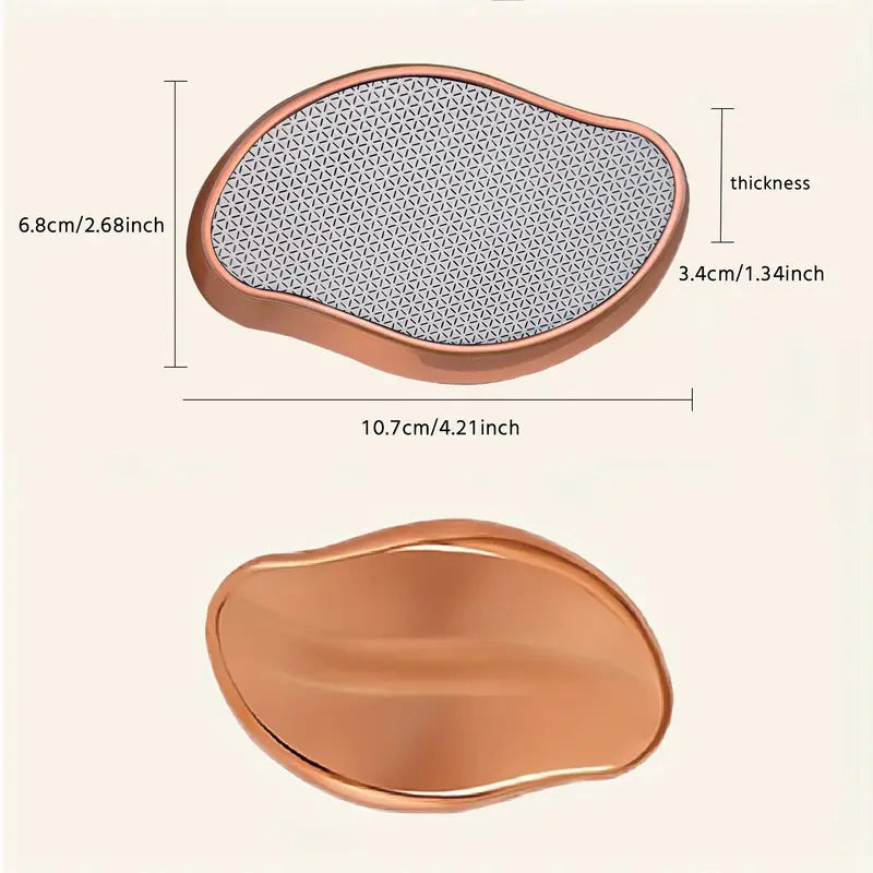 Épilateur Cristal Manuel – Rasage Doux Sans Douleur pour une Peau Lisse et Exfoliée