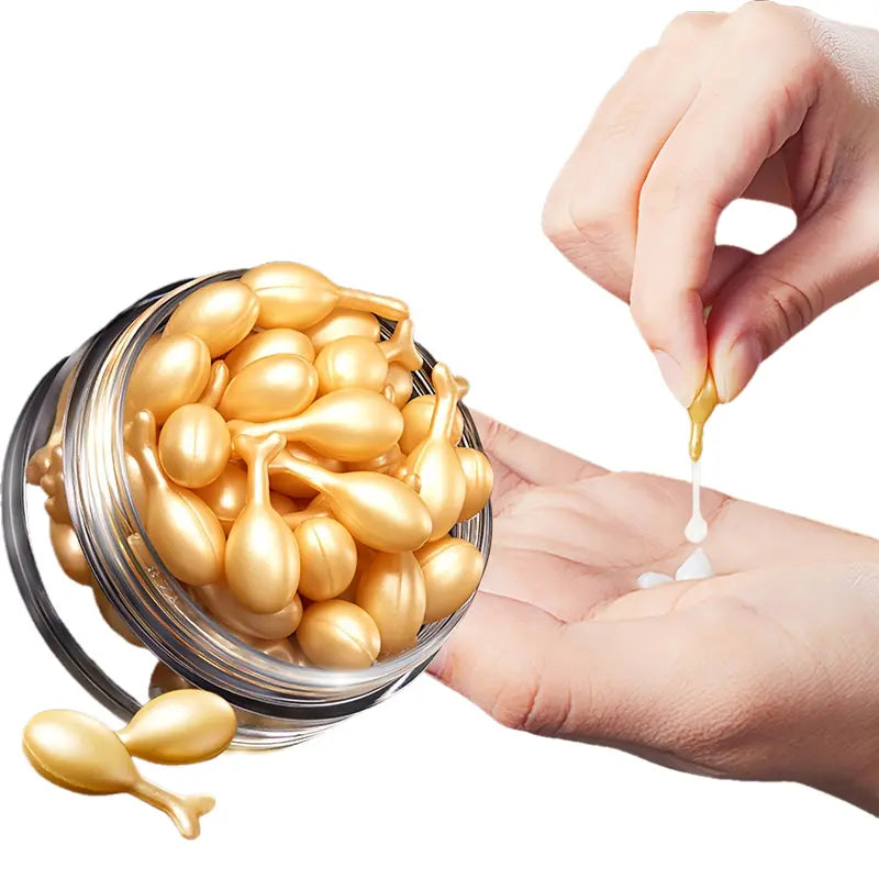 Capsules de Sérum Visage Anti-Âge – Éclat et Hydratation Intense, Format Monodose
