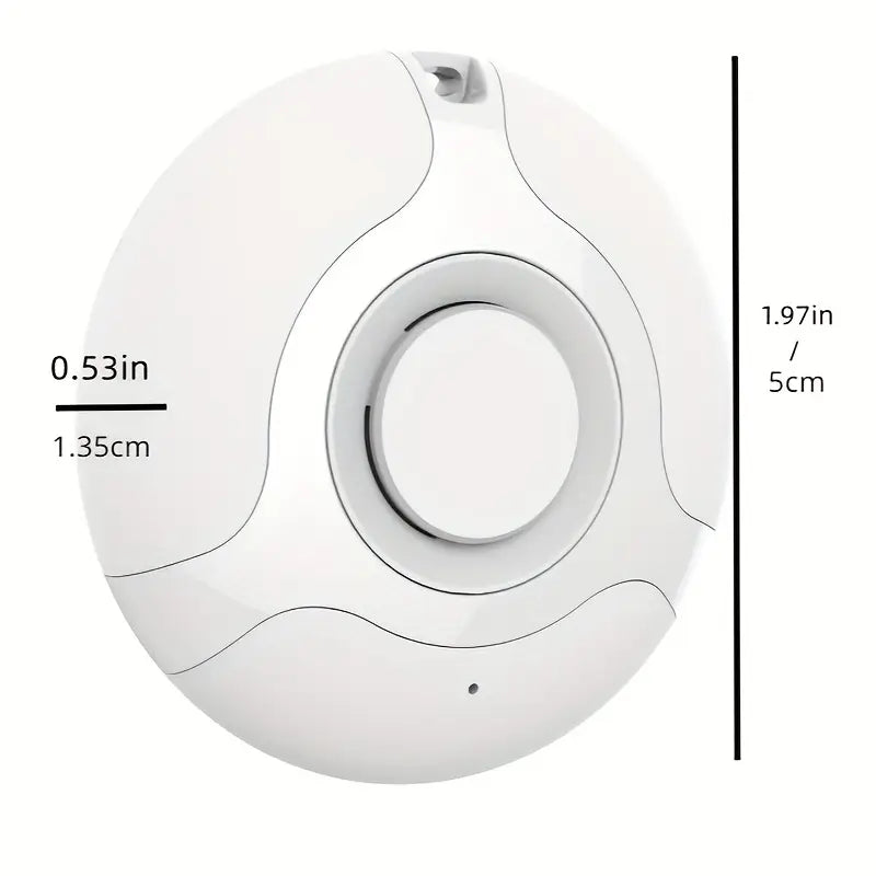 Répulsif Ultrason Portable Anti-Moustiques – Dispositif Électronique Sans Produit Chimique avec Mousqueton pour Intérieur & Extérieur