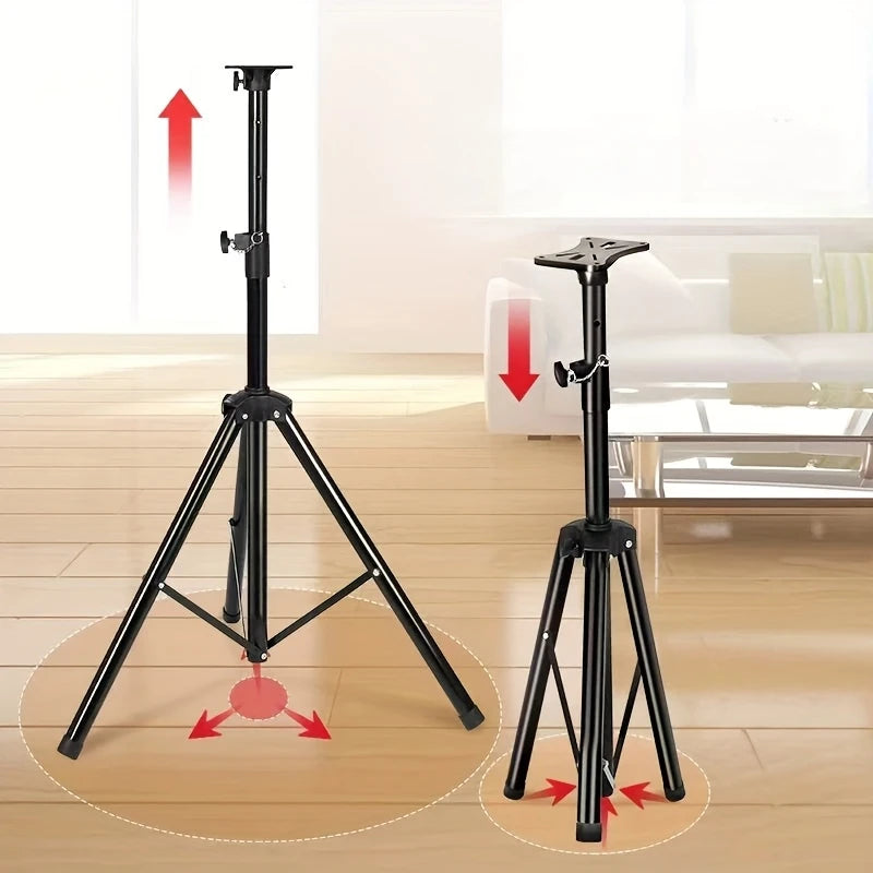 Support Trépied Réglable Universel pour Projecteur, Éclairage ou Enceinte – Robuste et Pliable