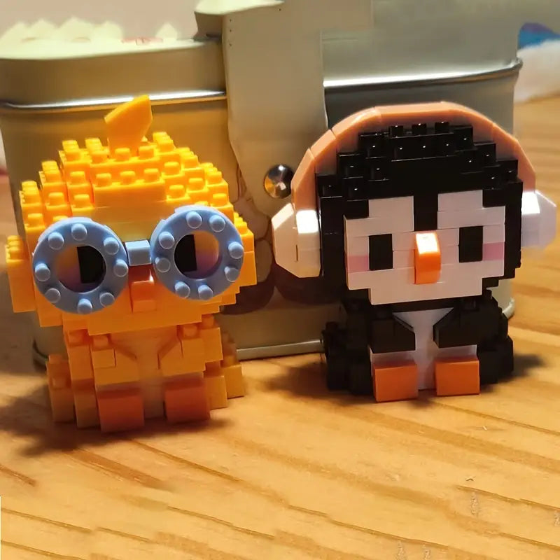 Mini Animaux en Briques à Assembler – Jouet Créatif et Éducatif pour Petits Animaux