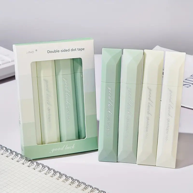 Lot de Rubans Adhésifs Double Face – Colle en Pointillés pour Scrapbooking, DIY et Papeterie Créative