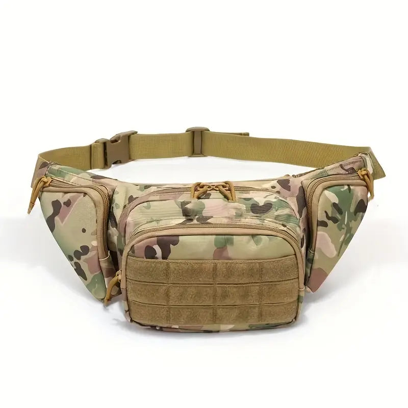 Sac banane homme tactique imperméable – Grande capacité et multiples poches de rangement