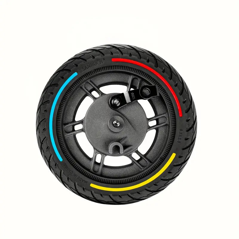 Roue avec Pneu et Frein Intégré – Pneus et Roues Durables pour Scooter, Vélo Électrique et Trottinette