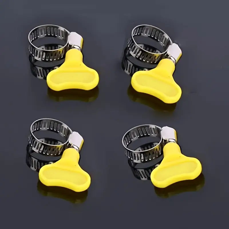 Collier de Serrage Inox à Vis Papillon – Fixation Rapide et Réglable pour Tuyaux et Raccords Industriels