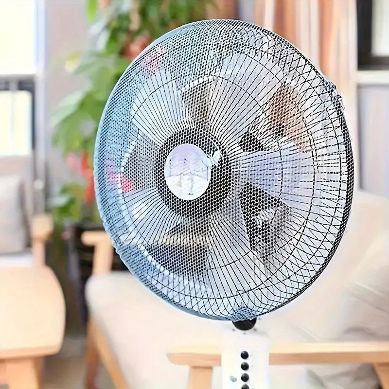 Housse de Protection Anti-Poussière pour Ventilateur – Filet Respirant Lavable, Améliore la Qualité de l'Air Intérieur