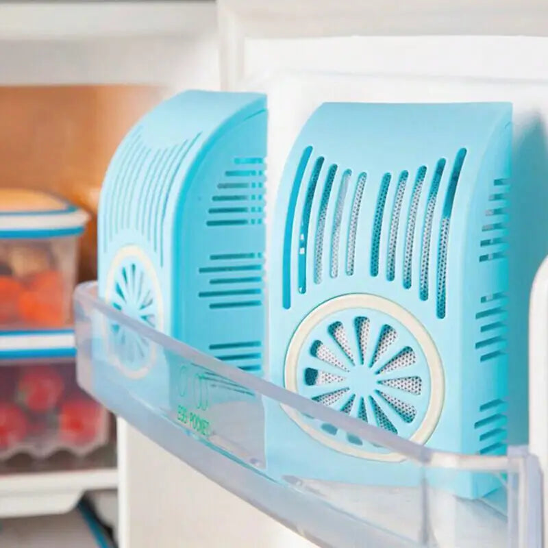 Désodorisant Réfrigérateur Anti-Odeurs – Purificateur d’Air Naturel au Charbon Actif, Prolonge la Fraîcheur des Aliments