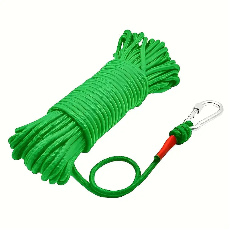 Corde de traction bateau avec mousqueton – Accessoires pour ancrage, kayak et sports nautiques