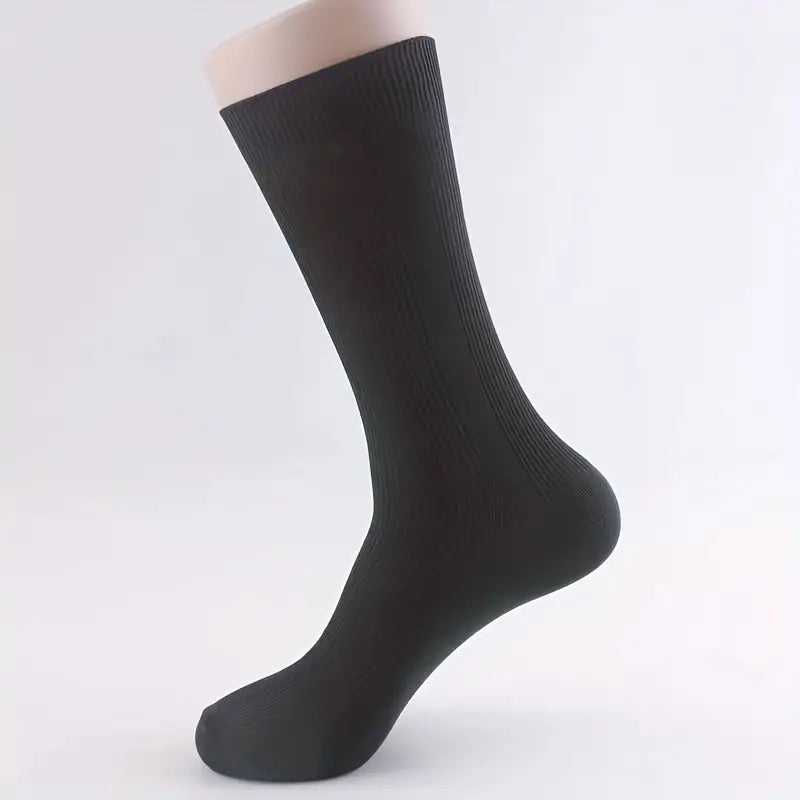 Lot de 4 paires de chaussettes homme classiques – Confortables, résistantes et élégantes, couleurs assorties
