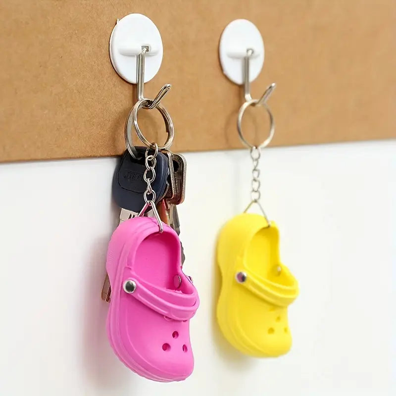 Porte-clés sandale crocs colorée – Breloque fun et originale pour femme