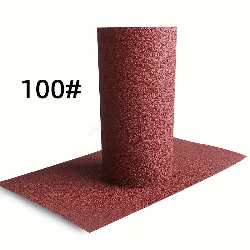 Rouleau de Papier Abrasif Grain Fin – Idéal pour Ponçage Bois, Métal et Finition de Surface