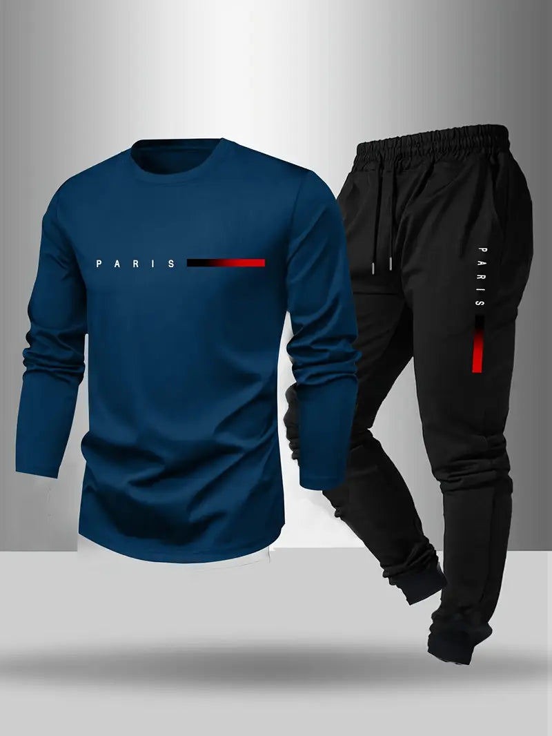Ensemble de sport homme – Sweat à manches longues + Pantalon jogging – Confort & Style urbain