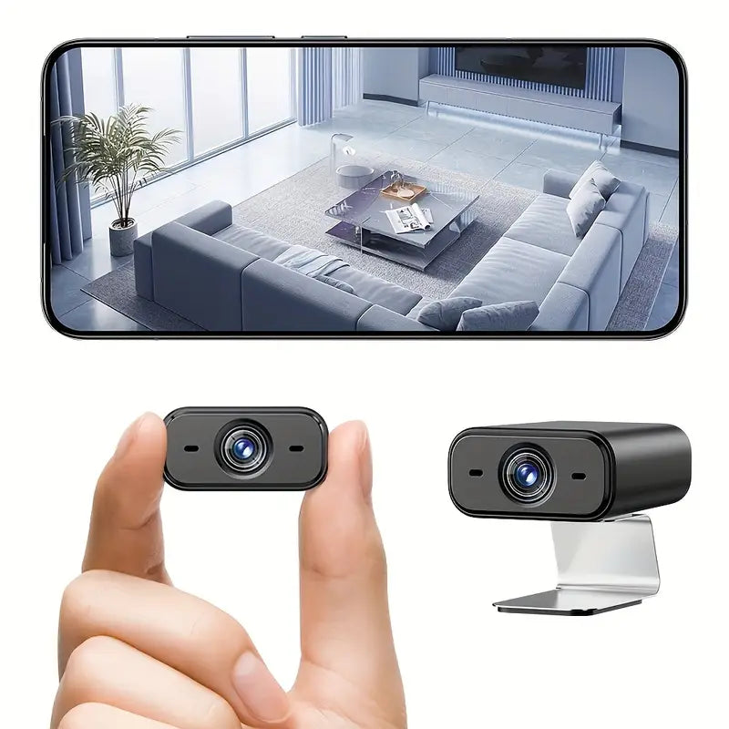 Mini Caméra WiFi HD Discrète – Caméra de Surveillance Intérieure avec Vision Nocturne et Contrôle via Smartphone