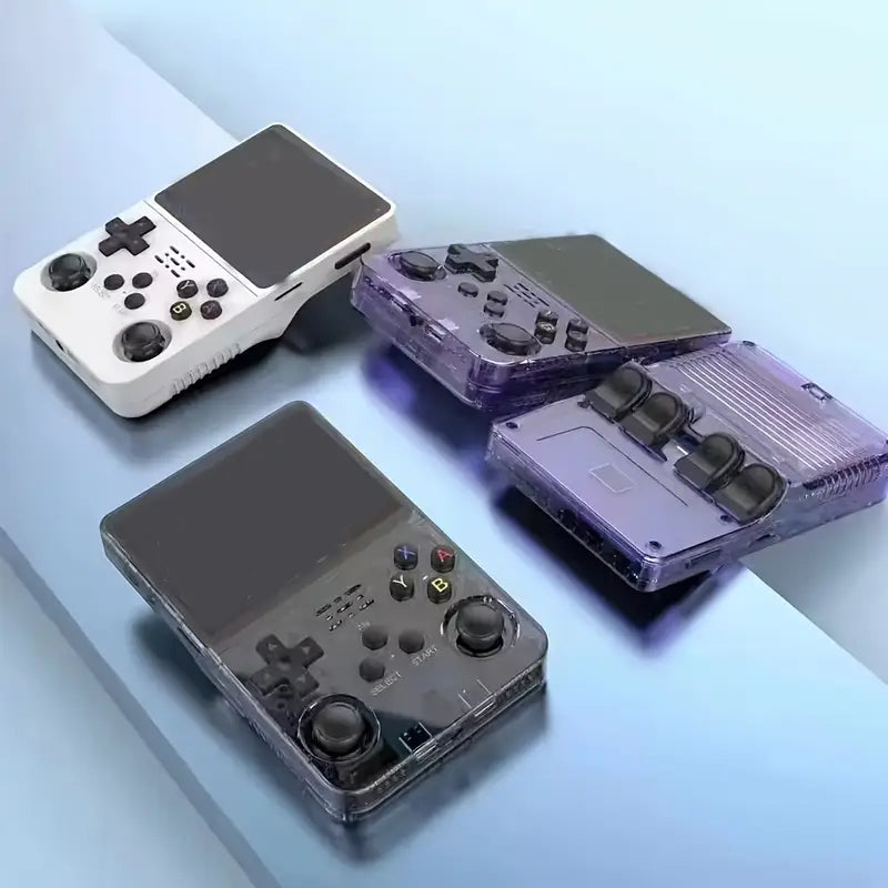 Console de Jeux Rétro Portable – Écran Couleur, Double Joystick et 500+ Jeux Classiques Intégrés