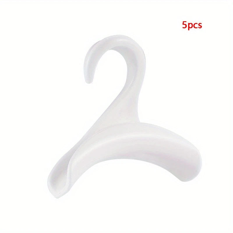 Lot de 3/5 Cintres Antidérapants pour Sacs à Main – Support Courbé Compact pour Rangement en Penderie