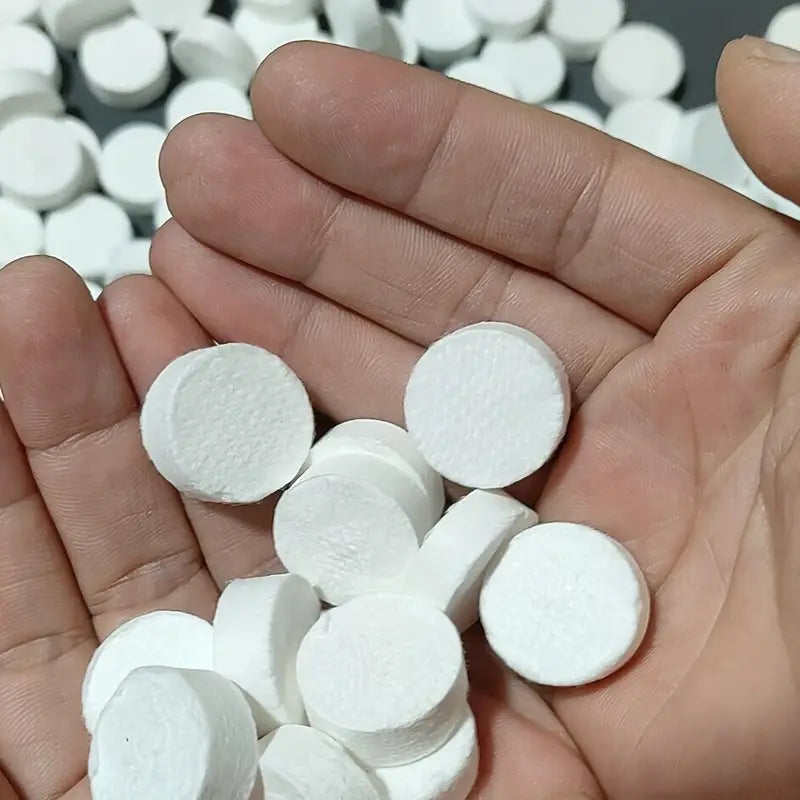 Pastilles comprimées serviettes jetables compactes – 50/100 pièces ultra-légères pour Camping et Randonnée