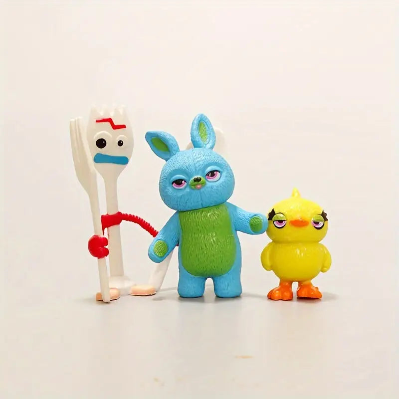 Ensemble de Figurines Toy Story – Woody, Buzz, Jessie, Forky et Amis