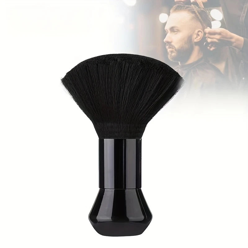 Brosse de Nettoyage Cou de Coiffeur – Brosse Poudre Anti-Chute pour Barbier et Salon de Coiffure