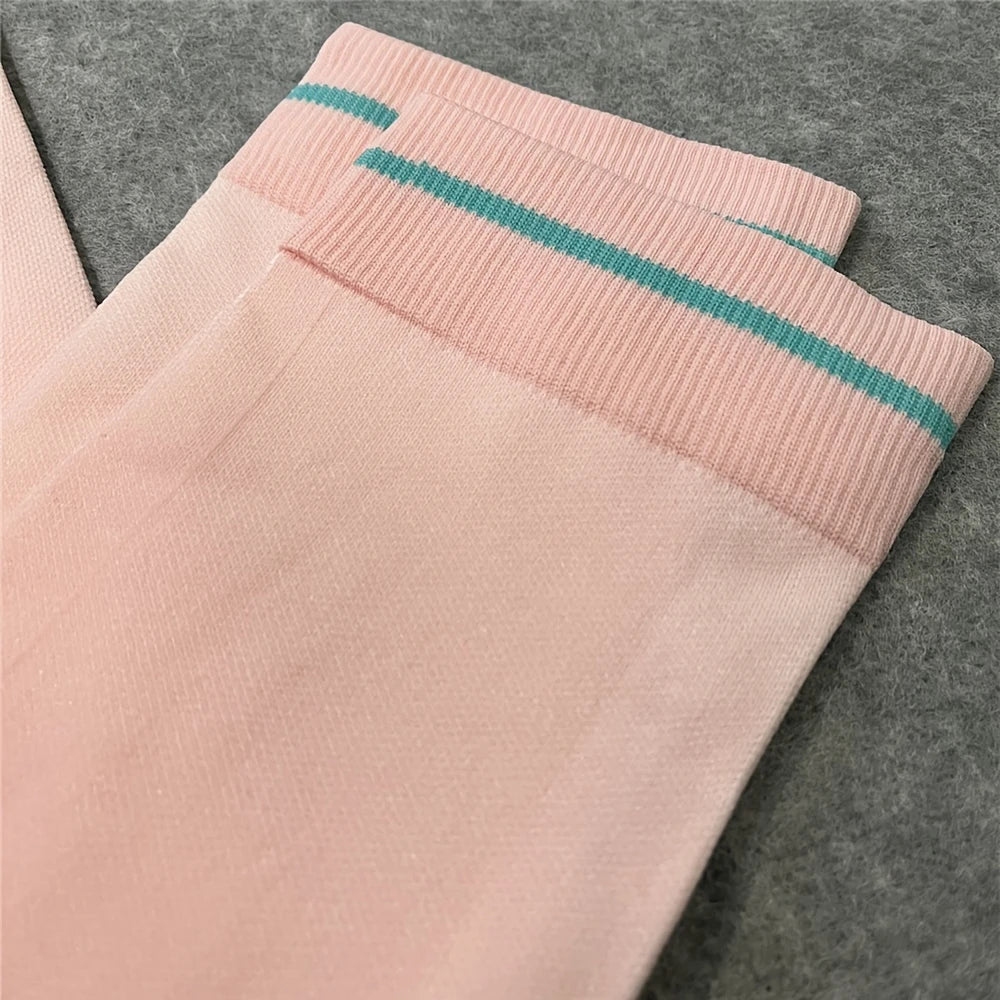 Lot de 2 paires de bas de compression femme – Circulation sanguine & confort sportif