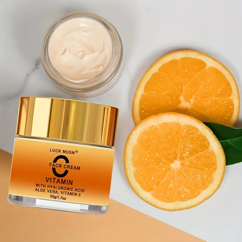 Crème Contour des Yeux à la Vitamine C – Hydratation Intense, Éclat Naturel et Anti-Âge
