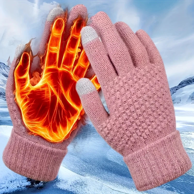 Gants Chauffants Thermiques Hiver – Tactiles & Ultra Chauds pour Hommes et Femmes, Antifroid Extrême