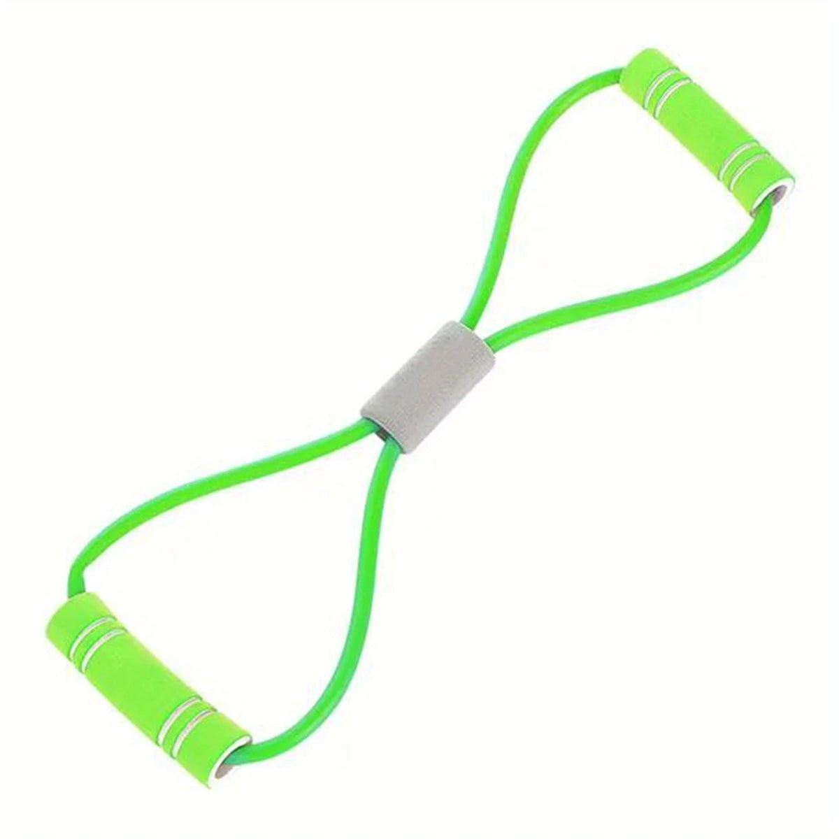 Élastique de Résistance 8 Formes – Accessoire Compact pour Yoga, Pilates & Renforcement Musculaire