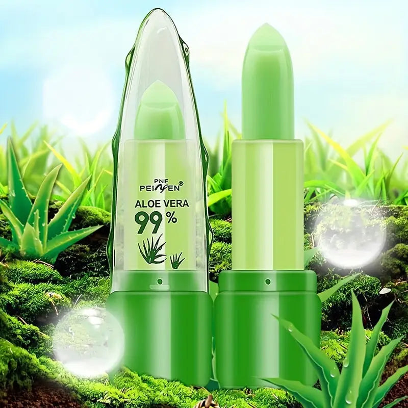 Baume à Lèvres Hydratant à l’Aloe Vera 99% – Soin Naturel Réparateur pour Lèvres Sèches