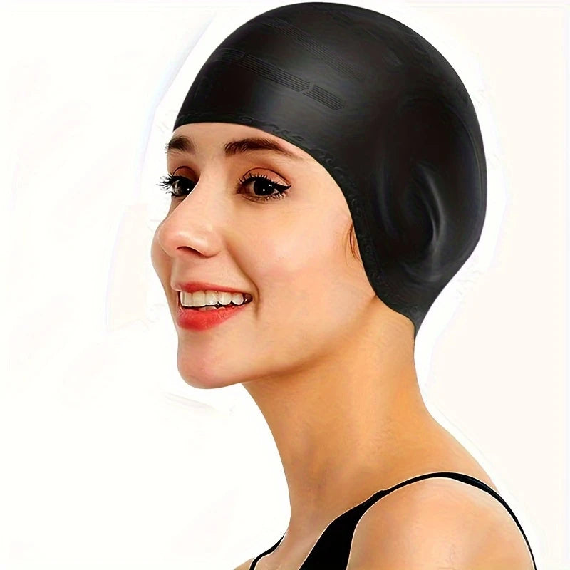 Bonnet de Bain en Silicone – Étanche, Confortable et Résistant pour Natation et Sports Nautiques