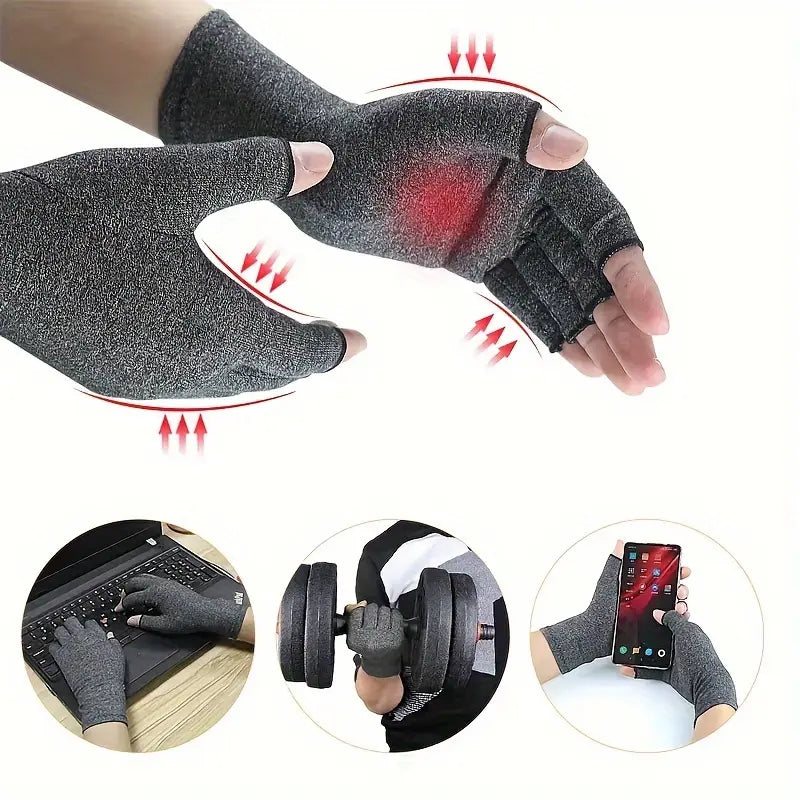 Gants de Compression Anti-Douleur pour Arthrite et Tensions Musculaires – Soulagement Articulations & Maintien de la Mobilité au Quotidien