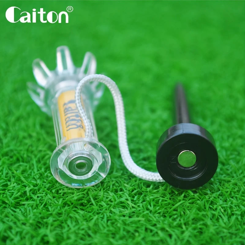 Lot de 5 Tees de Golf Rétractables avec Cordon – Résistants et Colorés pour Entraînement & Parcours