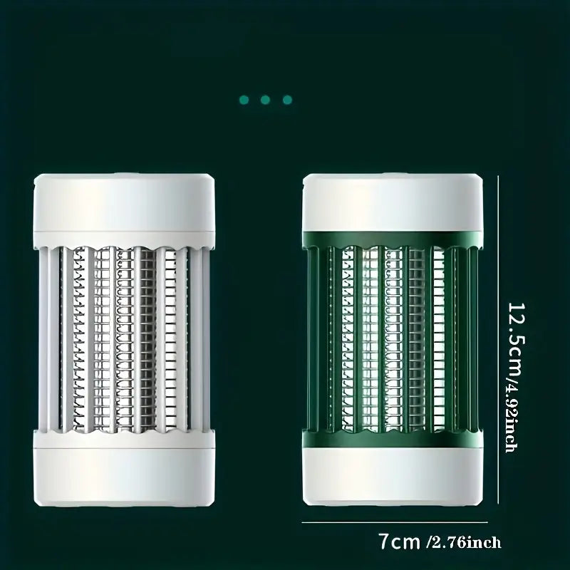 Lampe Anti-Moustique Électrique Portable – Piège à Insectes LED Rechargeable, Sans Produits Chimiques, Format Compact pour Intérieur et Extérieur