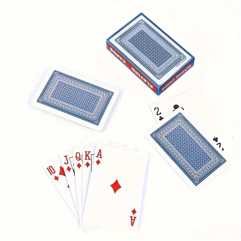 Jeu de 54 Cartes Classiques – Format Standard, Design Traditionnel, Parfait pour Poker, Belote & Jeux de Société