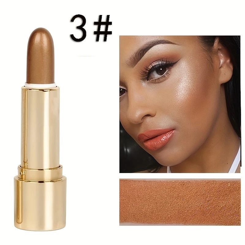 Enlumineur en Stick Effet Glow – Illuminateur Crème Nacré pour un Teint Sculpté