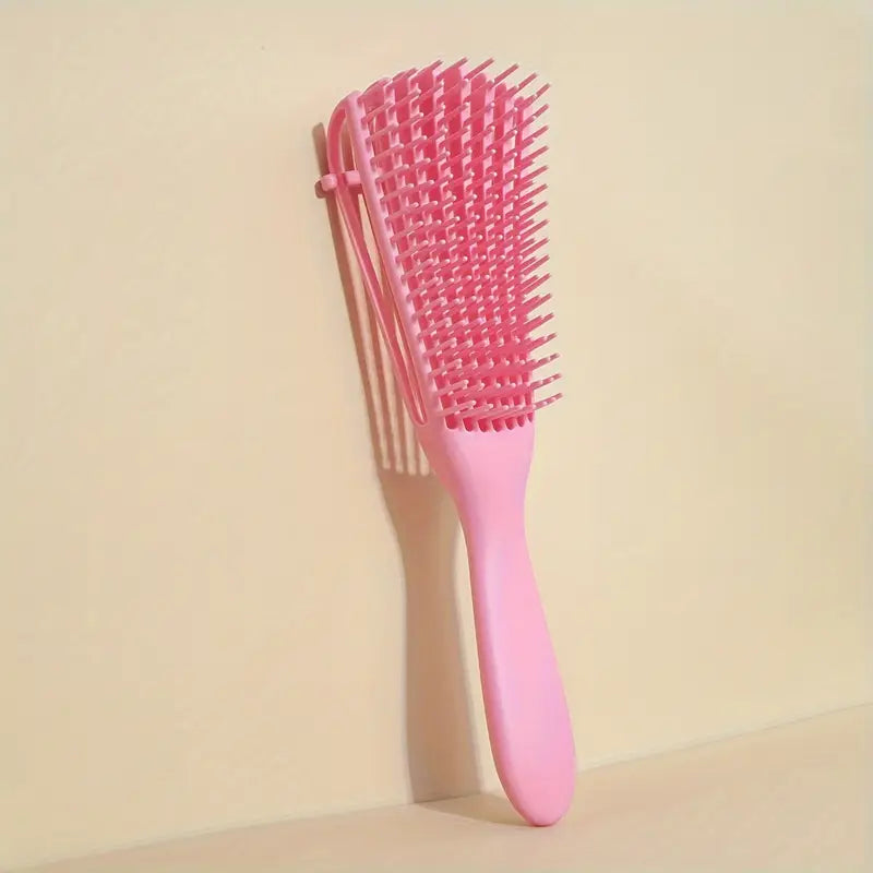 Kit Coiffure Professionnel 6-en-1 – Brosse, Peignes, Vaporisateur & Outils de Séparation