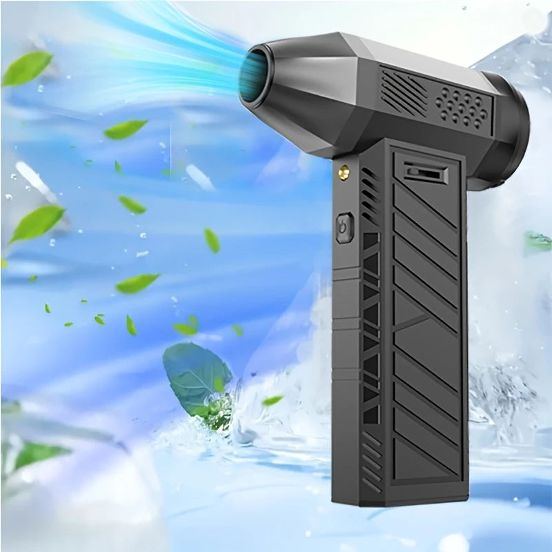Souffleur d’Air Portable Multifonction – Rechargeable pour Déneigement, Sèche-Animal, Nettoyage Clavier
