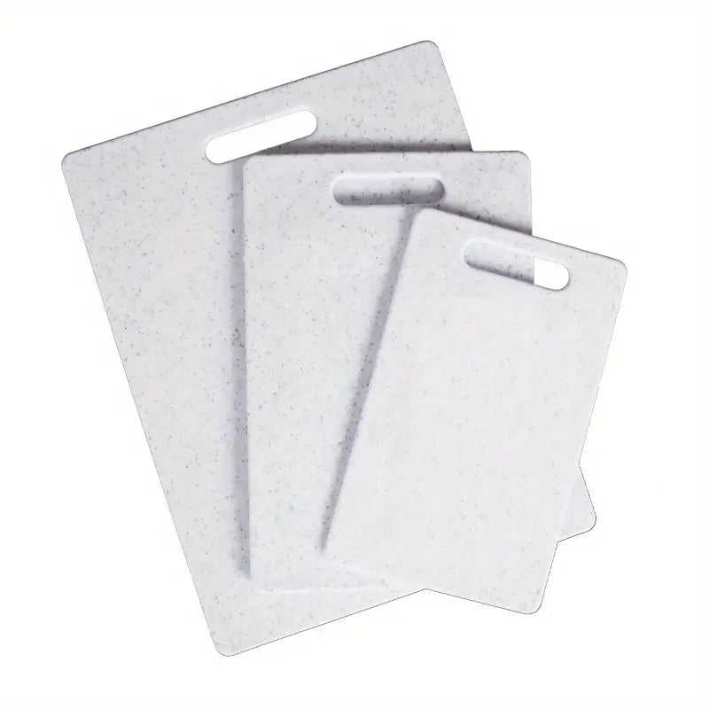 Planche à Découper Antidérapante – Set de 3 Planches de Découpe en Plastique Durable pour Cuisine