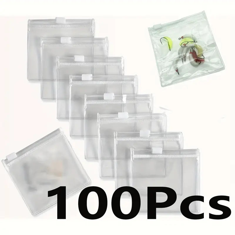 Sachets Plastiques Transparente à Fermeture Zip – Pochettes de Rangement pour Perles, Bijoux et Petits Accessoires